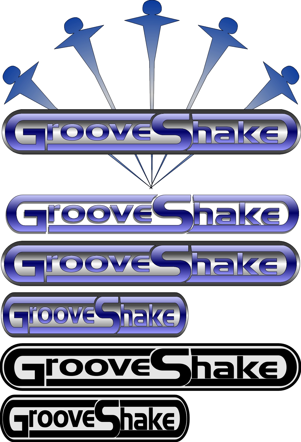 Logo Design by Lines & Pixels for GrooveShake | Design #21874