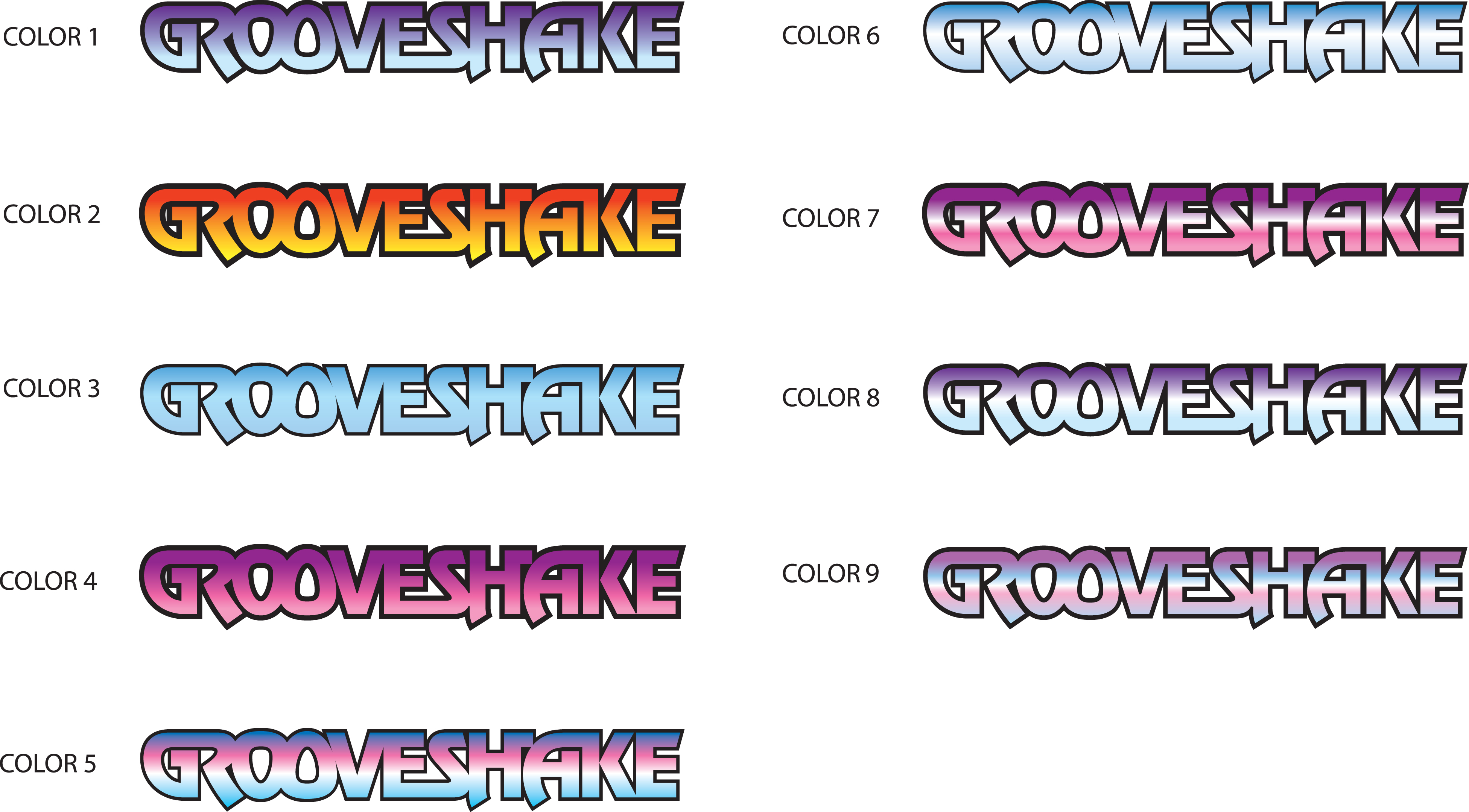 Logo Design by WilsonAD for GrooveShake | Design #22623