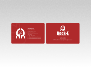 Business Card Design by Creations Box 2015 for Rock-E Construction | Design: #10985755