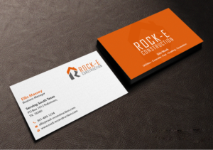 Business Card Design by Creations Box 2015 for Rock-E Construction | Design: #10985767
