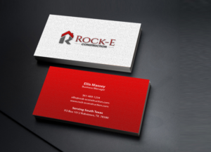 Business Card Design by Creations Box 2015 for Rock-E Construction | Design: #10985768