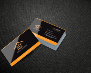 Business Card Design by bulut_harbeli for Rock-E Construction | Design: #11026557
