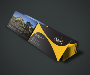 Business Card Design by Muhamad Mousa for Rock-E Construction | Design #11004611