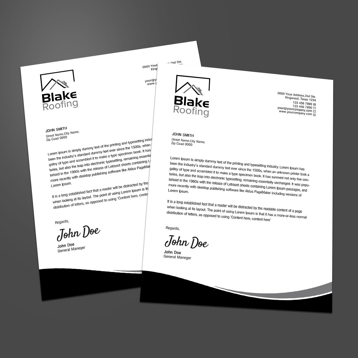 Letterhead Design by SL Designer for this project | Design #10979333