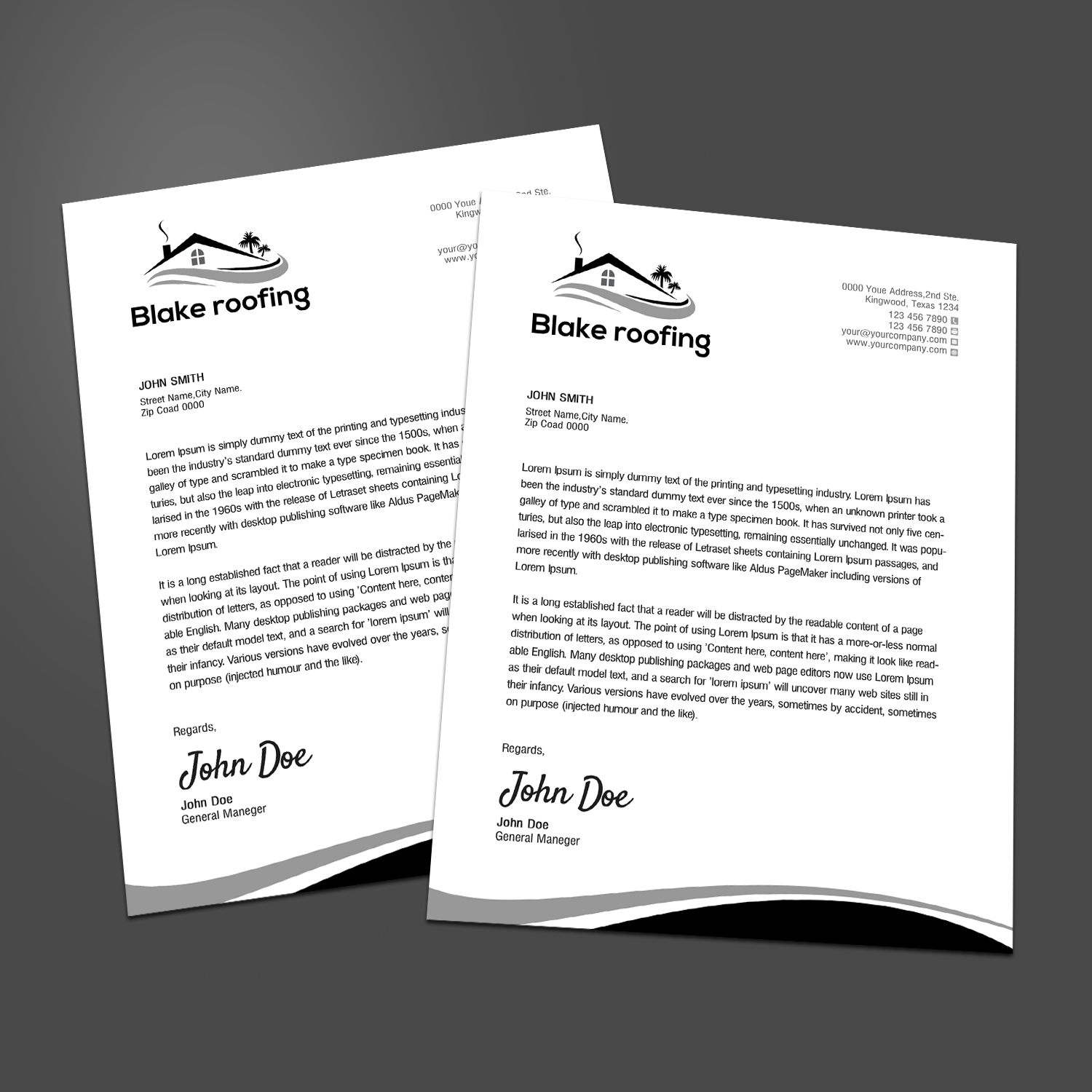 Letterhead Design by SL Designer for this project | Design #10979336