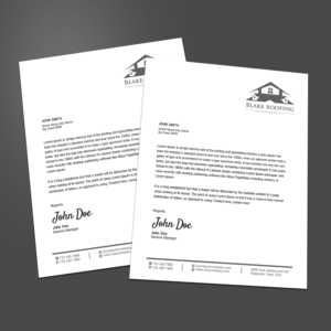 Letterhead Design by SL Designer for this project | Design: #10979337
