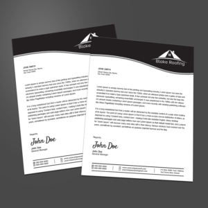 Letterhead Design by SL Designer for this project | Design: #10979339