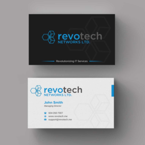 Design de Carte de Visite par INDIAN_Ashok pour Revotech Networks Ltd. | Design : #11021773