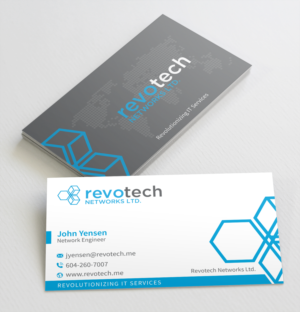 Design de Carte de Visite par toyz86 pour Revotech Networks Ltd. | Design : #10979731