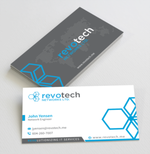 Design de Carte de Visite par toyz86 pour Revotech Networks Ltd. | Design : #10989815