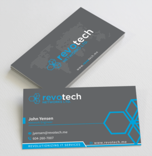 Design de Carte de Visite par toyz86 pour Revotech Networks Ltd. | Design : #11000161