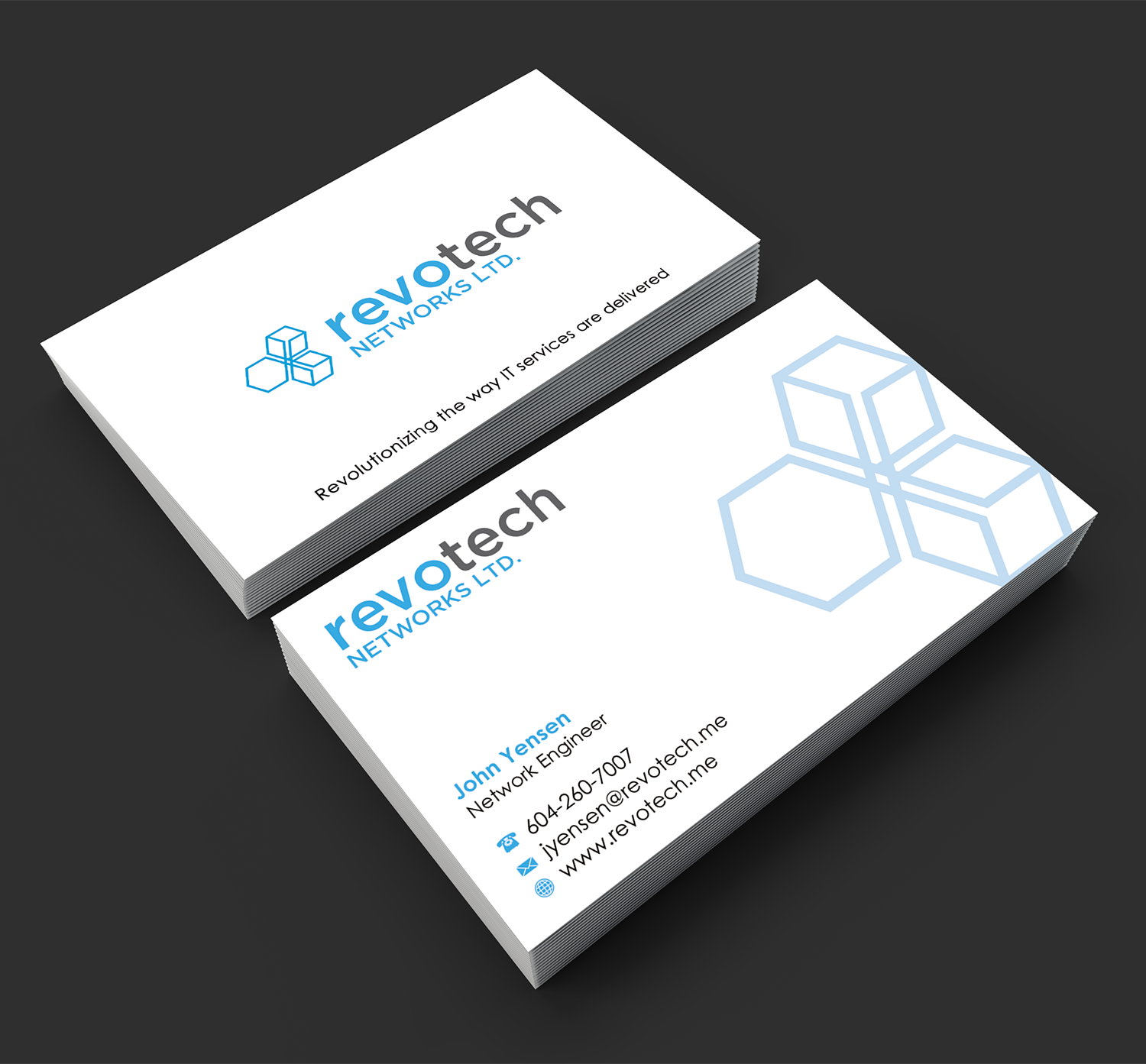 Business Card Design by premnice for Revotech Networks Ltd. | Design #11016954