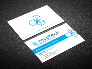 Design de Carte de Visite par Verified artistry (Design garden) pour Revotech Networks Ltd. | Design : #10975106