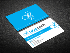 Design de Carte de Visite par Verified artistry (Design garden) pour Revotech Networks Ltd. | Design : #10975109