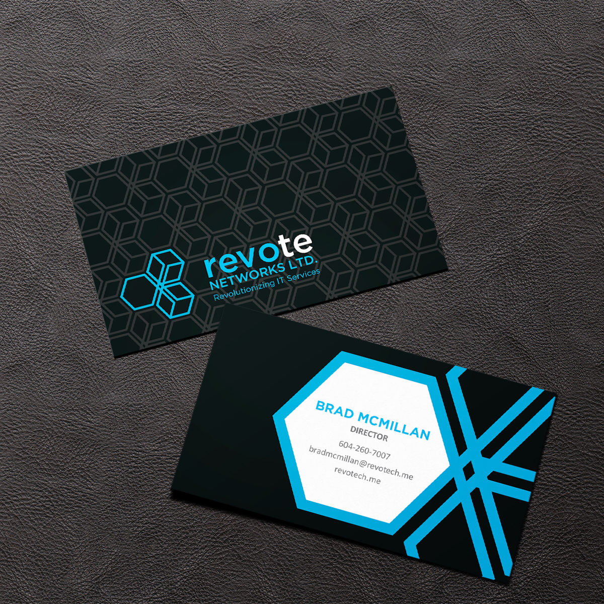 Design de Carte de Visite par Grafactory pour Revotech Networks Ltd. | Design #10982282