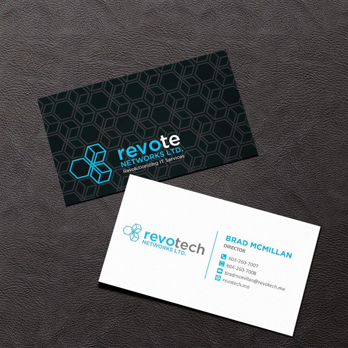 Design de Carte de Visite par Grafactory pour Revotech Networks Ltd. | Design #10982379