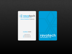 Design de Carte de Visite par Creations Box 2015 pour Revotech Networks Ltd. | Design : #10976397