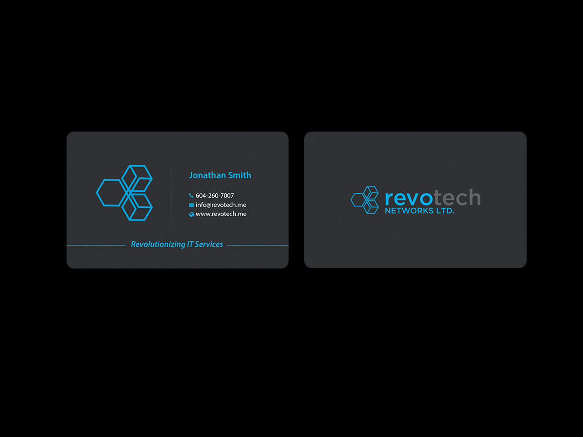 Design de Carte de Visite par Creations Box 2015 pour Revotech Networks Ltd. | Design #10976399