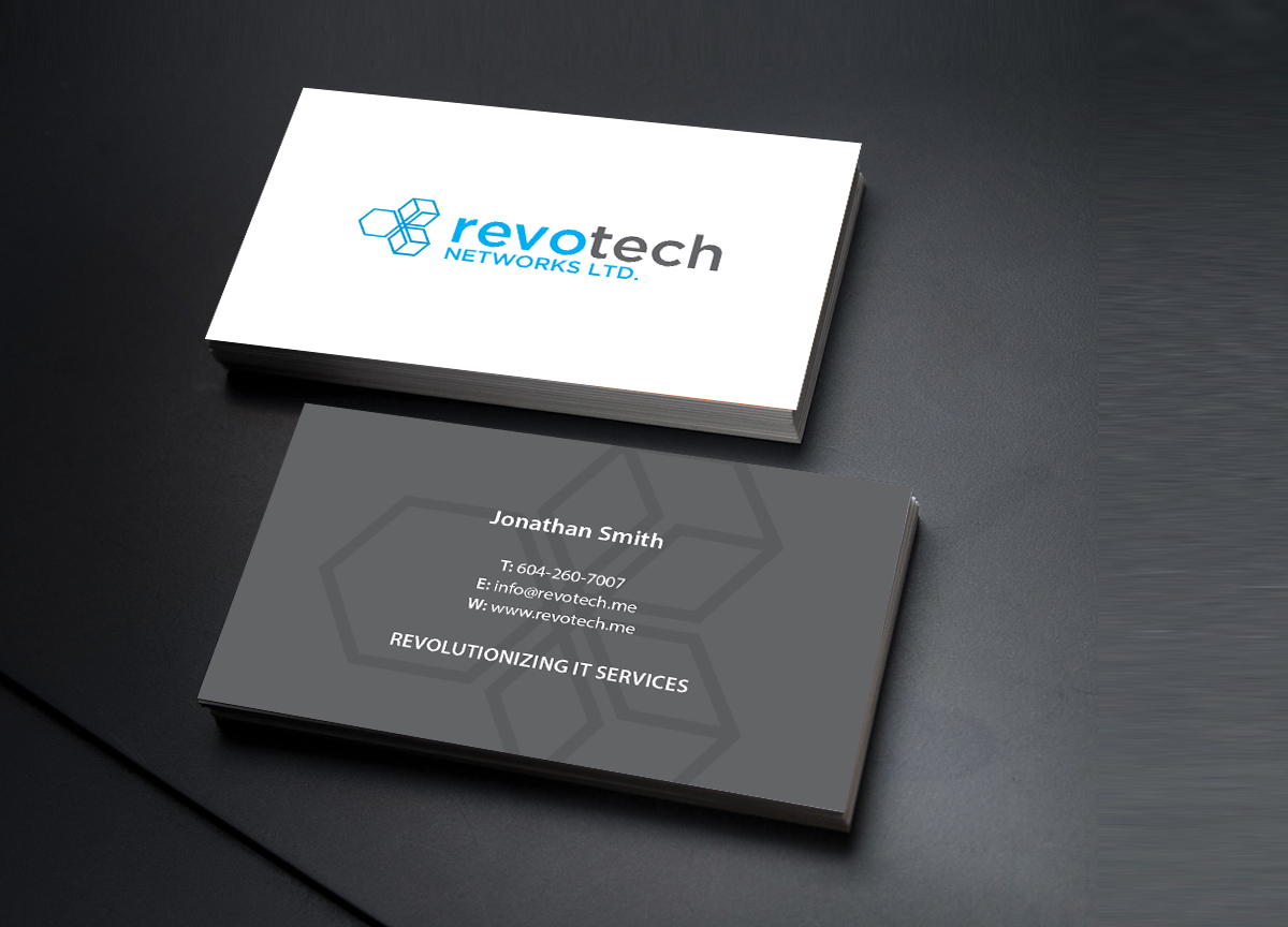 Diseño de Tarjeta de Presentación por Creations Box 2015 para Revotech Networks Ltd. | Diseño #10976407