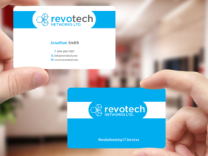 Design de Carte de Visite par Creations Box 2015 pour Revotech Networks Ltd. | Design : #10976413