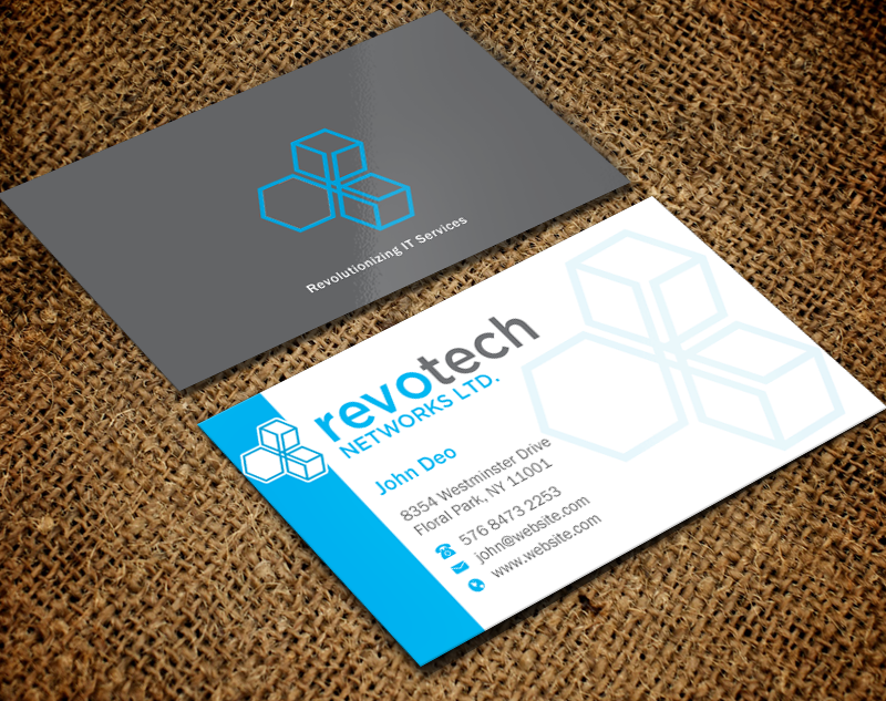Design de Carte de Visite par Brand aid pour Revotech Networks Ltd. | Design #10996437