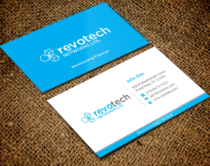 Diseño de Tarjeta de Presentación por Brand aid para Revotech Networks Ltd. | Diseño #10996439