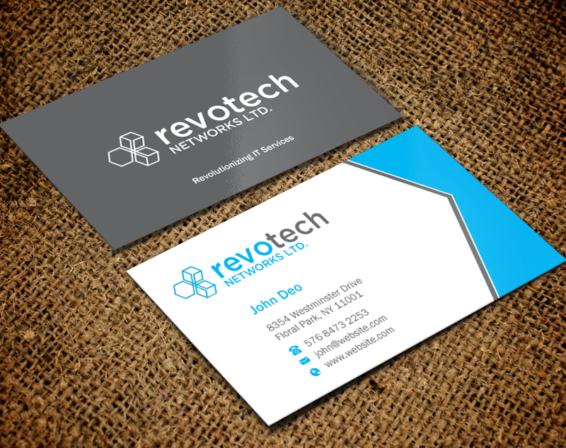 Design de Carte de Visite par Brand aid pour Revotech Networks Ltd. | Design #10996441