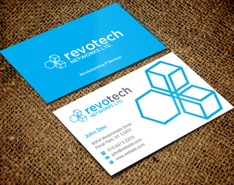 Design de Carte de Visite par Brand aid pour Revotech Networks Ltd. | Design #10996442