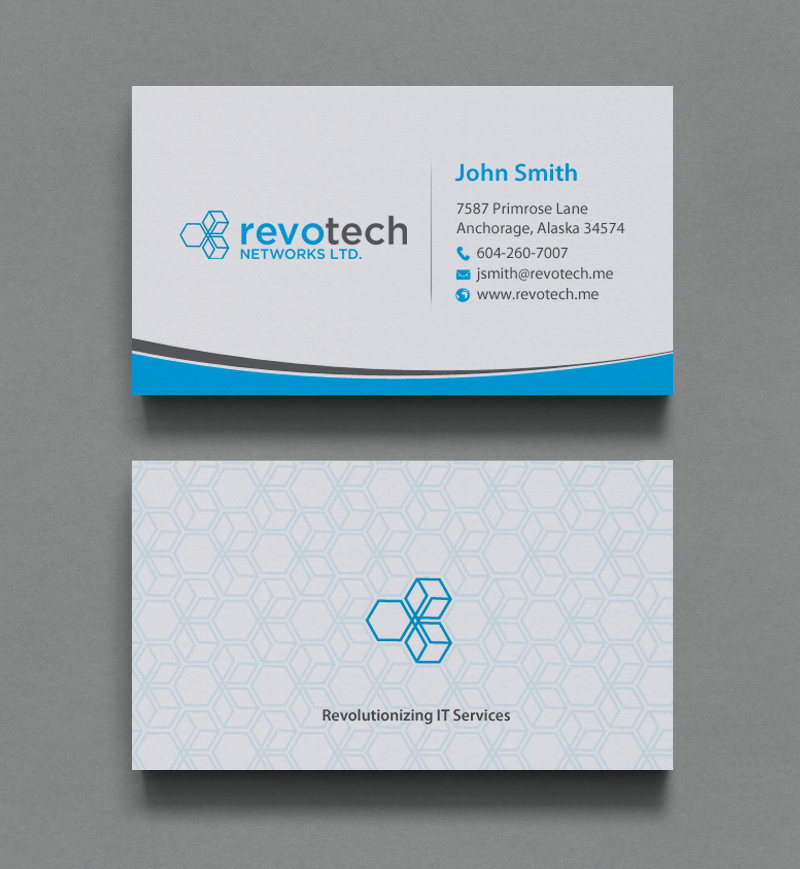 Business Card Design by chandrayaan.creative for Revotech Networks Ltd. | Design #10981441