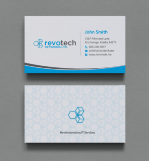 Design de Carte de Visite par chandrayaan.creative pour Revotech Networks Ltd. | Design : #10981441