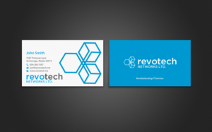 Design de Carte de Visite par chandrayaan.creative pour Revotech Networks Ltd. | Design : #10981453