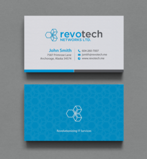 Design de Carte de Visite par chandrayaan.creative pour Revotech Networks Ltd. | Design : #10981454