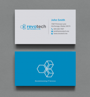 Design de Carte de Visite par chandrayaan.creative pour Revotech Networks Ltd. | Design : #10981460