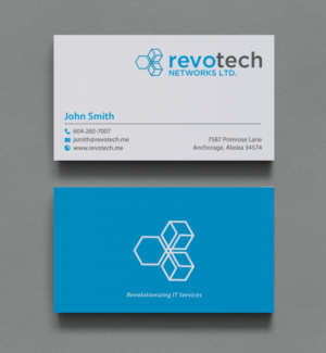Design de Carte de Visite par chandrayaan.creative pour Revotech Networks Ltd. | Design : #10981464