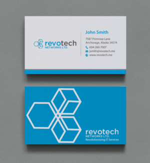 Design de Carte de Visite par chandrayaan.creative pour Revotech Networks Ltd. | Design : #10981466