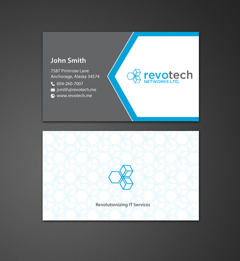 Design de Carte de Visite par chandrayaan.creative pour Revotech Networks Ltd. | Design #10995795