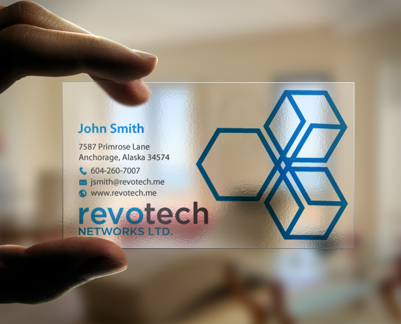 Design de Carte de Visite par chandrayaan.creative pour Revotech Networks Ltd. | Design #10995799