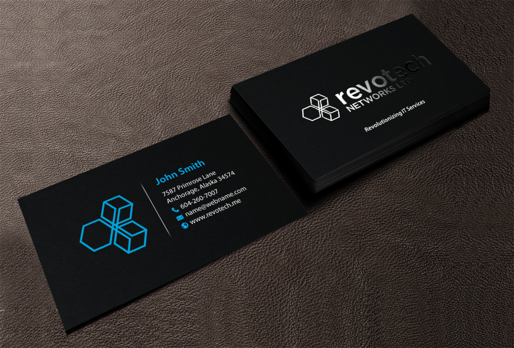 Design de Carte de Visite par chandrayaan.creative pour Revotech Networks Ltd. | Design #10995846