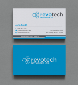 Design de Carte de Visite par chandrayaan.creative pour Revotech Networks Ltd. | Design : #11006101
