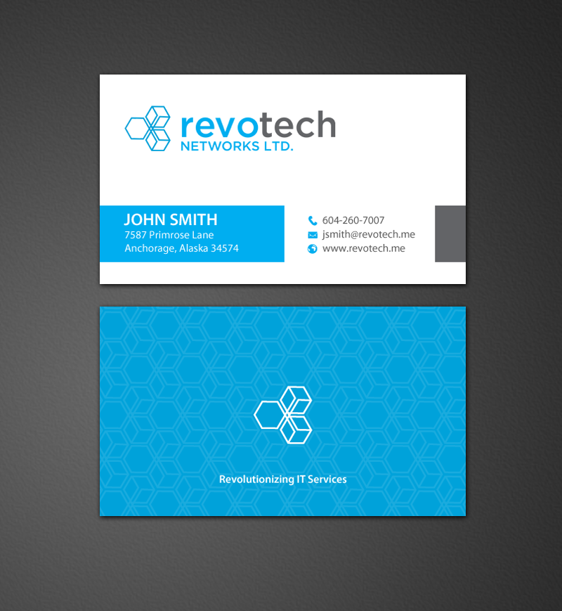 Design de Carte de Visite par chandrayaan.creative pour Revotech Networks Ltd. | Design #11006103