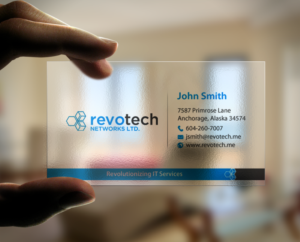 Design de Carte de Visite par chandrayaan.creative pour Revotech Networks Ltd. | Design : #11006104