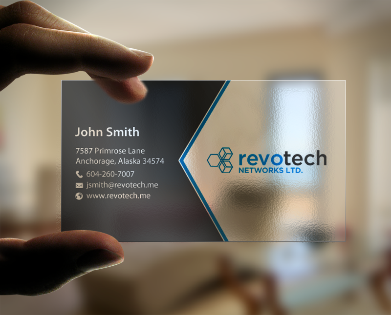 Design de Carte de Visite par chandrayaan.creative pour Revotech Networks Ltd. | Design #11006105