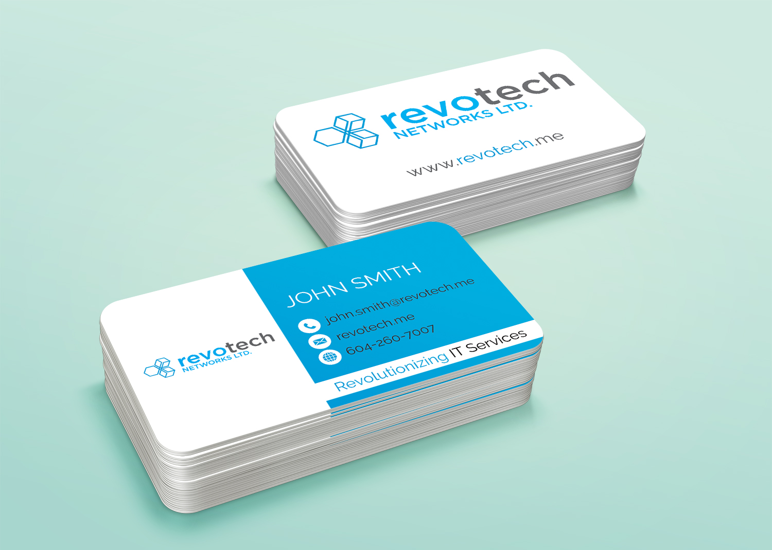 Business Card Design by alhemique1 for Revotech Networks Ltd. | Design #10973161