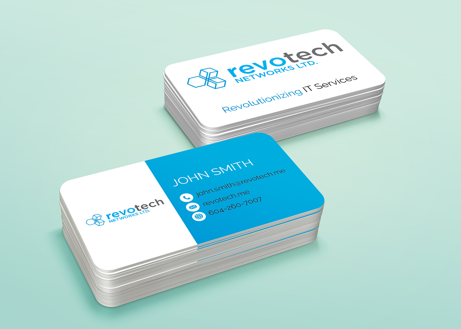 Business Card Design by alhemique1 for Revotech Networks Ltd. | Design #10973162