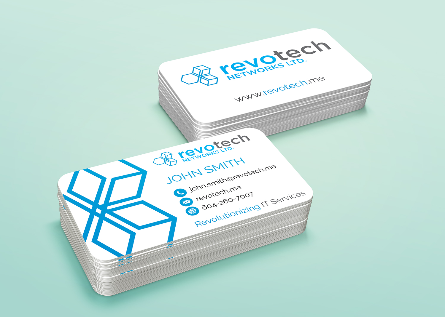 Business Card Design by alhemique1 for Revotech Networks Ltd. | Design #10973163