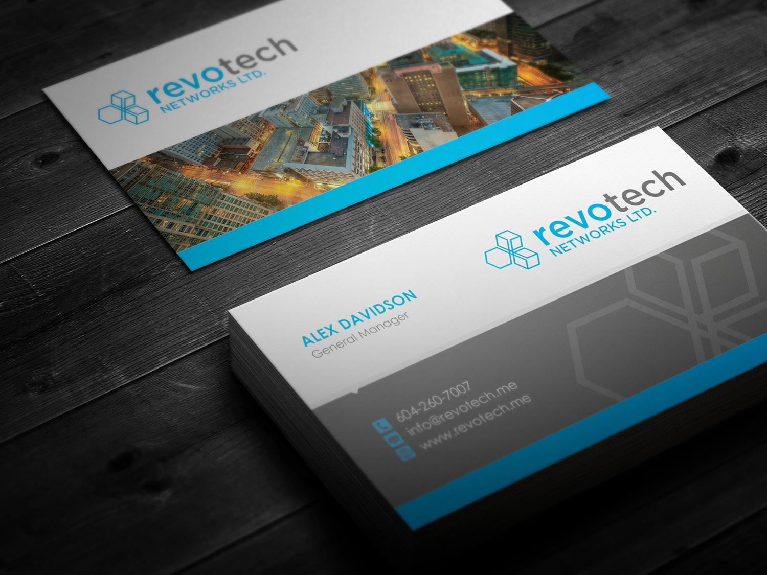 Business Card Design by logodentity for Revotech Networks Ltd. | Design #10974278