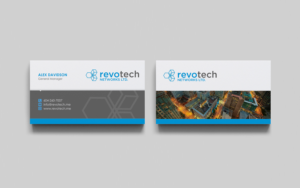 Design de Carte de Visite par logodentity pour Revotech Networks Ltd. | Design : #10974279