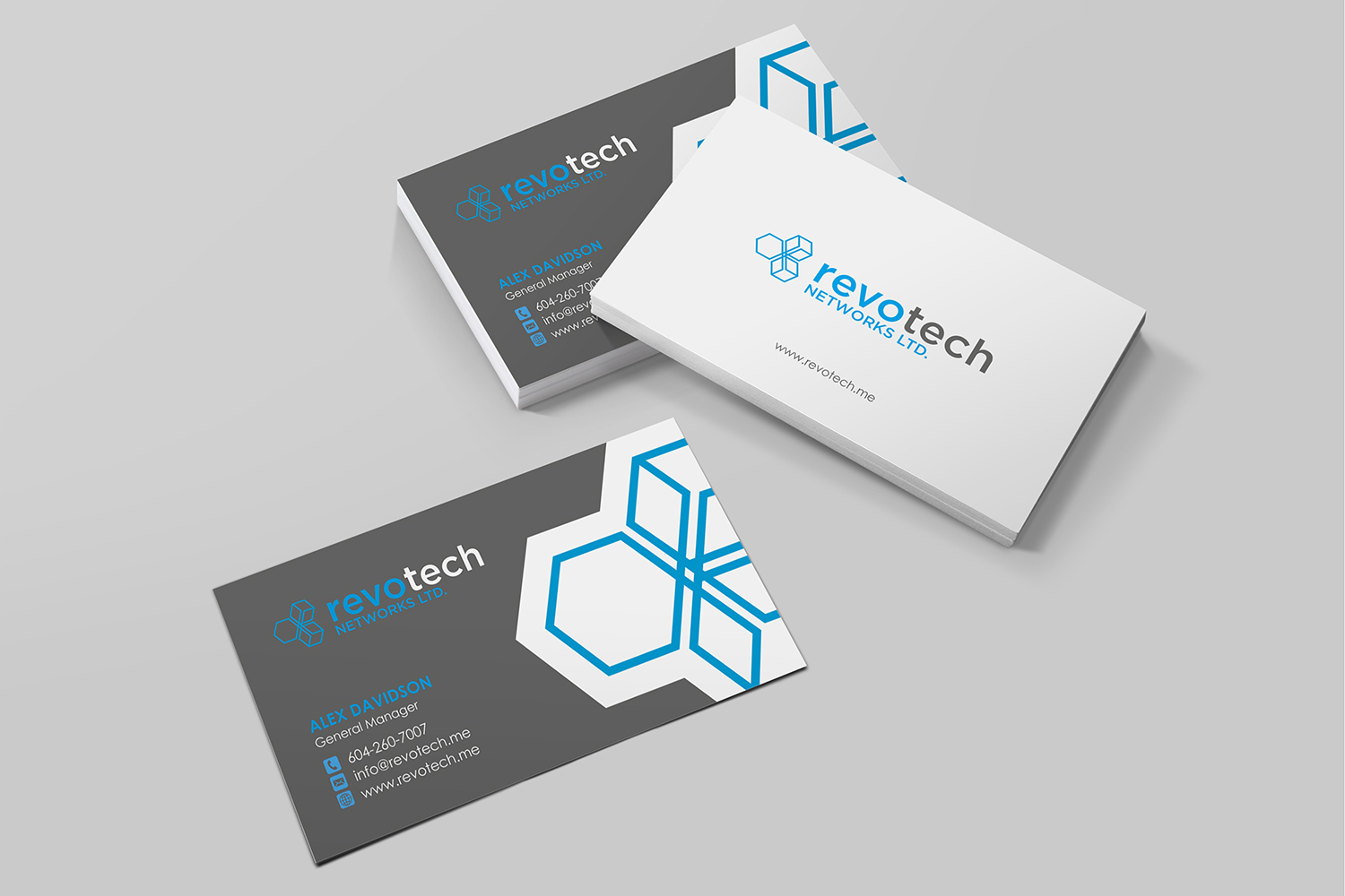 Visitenkarten-Design von logodentity für Revotech Networks Ltd. | Design #10974465