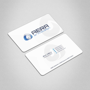 Diseño de Tarjeta de Presentación por INDIAN_Ashok para aera | Diseño: #10986740