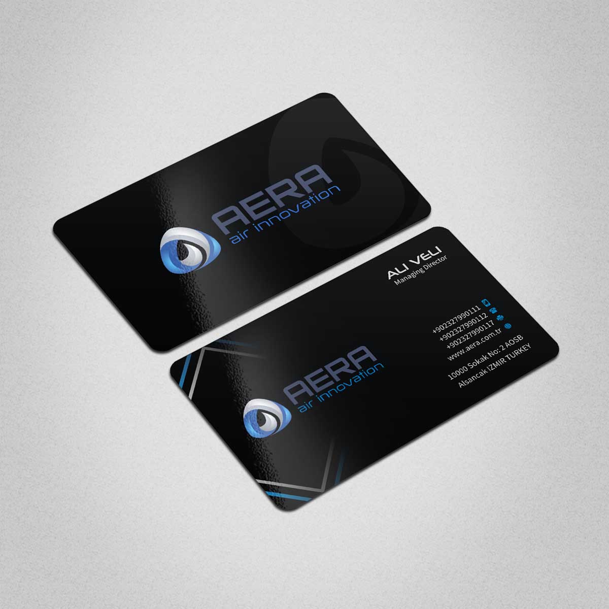 Diseño de Tarjeta de Presentación por INDIAN_Ashok para aera | Diseño #10986744